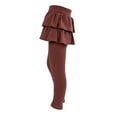 thumbnail image 6 of Lovebay Toddler Child Girls Leggings with Skirt Warm Kids Leggings Tutu Pants 2-10 Years, 6 of 7