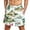 #003-Green, variant on Xyxonk Mens Swim Trunks 9" Quick Dry Big & Tall Swimming Shorts Summer Print Stretch Shorts with Pockets Green 4XL