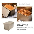 thumbnail image 3 of SOPOTUTU Loaf Pan with Lid Golden Non Stick Bread Mold for Baking Use, 3 of 7