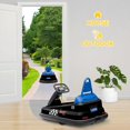 thumbnail image 5 of Rugerasy 6V Bumper Car, Electric Ride On with 360° Spin, Black, 5 of 7