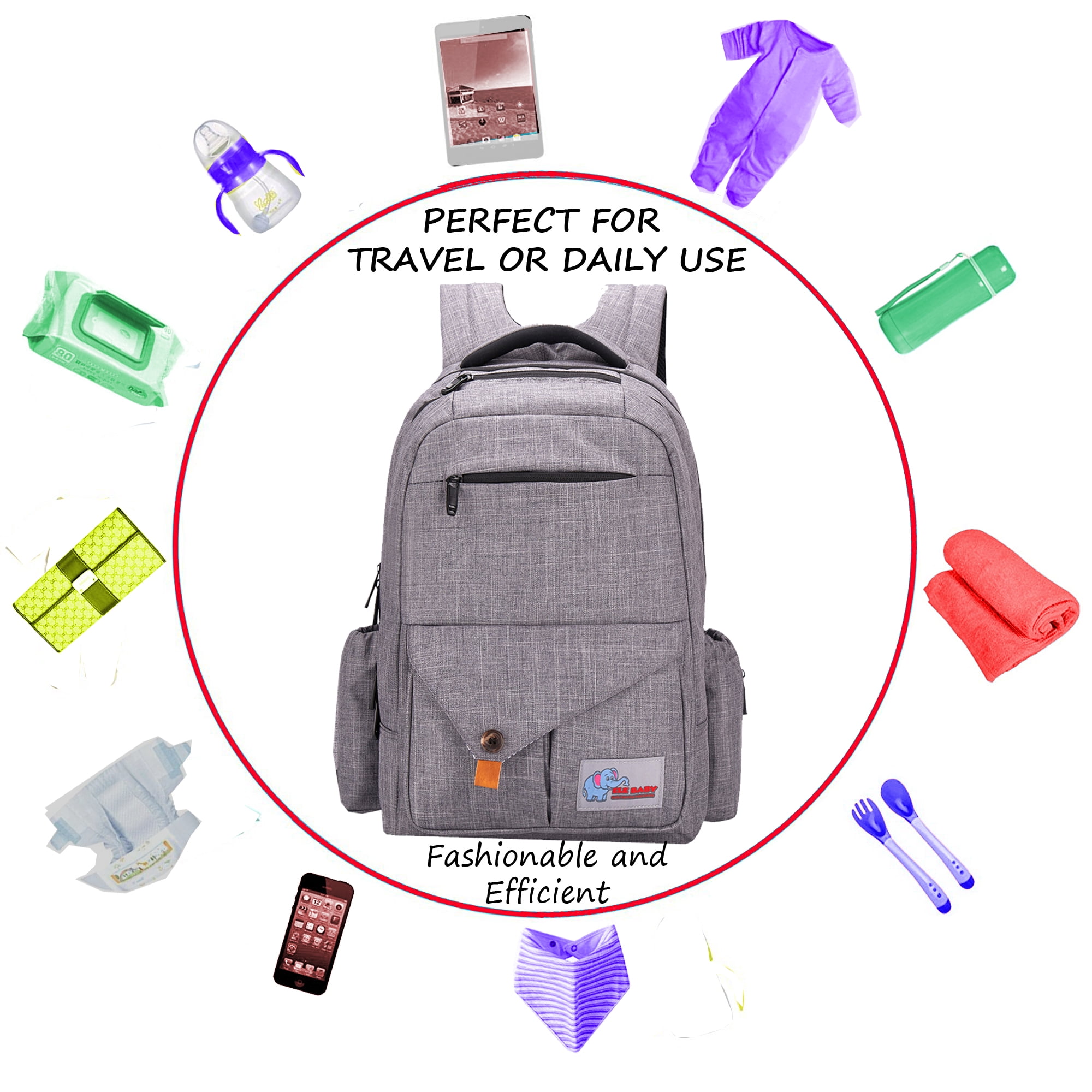 elebaby changing bag