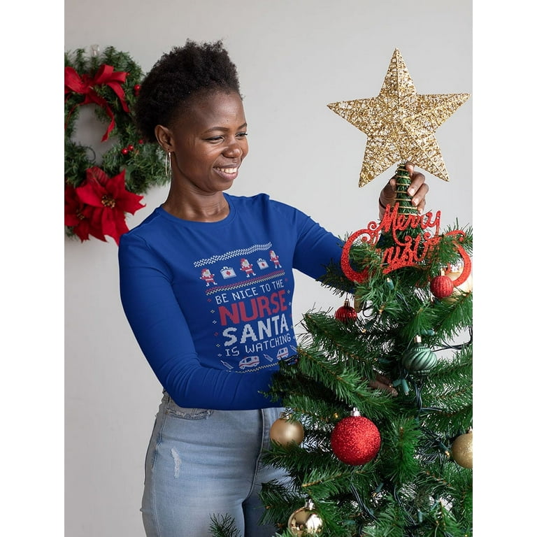 Funny nurse christmas clearance shirts