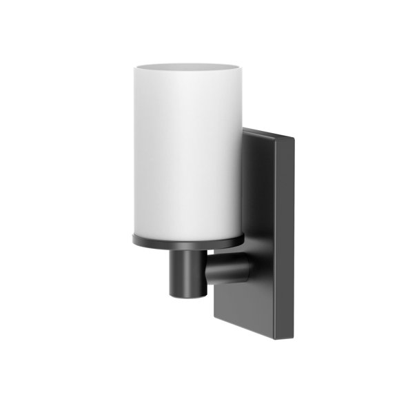 Gatco 1700MX Modern Farmhouse Single Sconce, Matte Black
