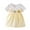 Yellow, variant on Summer Savings! TAGOLD Toddler Girls Summer Dress,1-4 Years Summer Baby Girls Wear Princess Printed Cotton Short Sleeve Dress Children's Dress