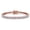 Rose Gold, variant on Kaylee 18k White Gold Plated Tennis Bracelet with Simulated Diamonds Gift for Women