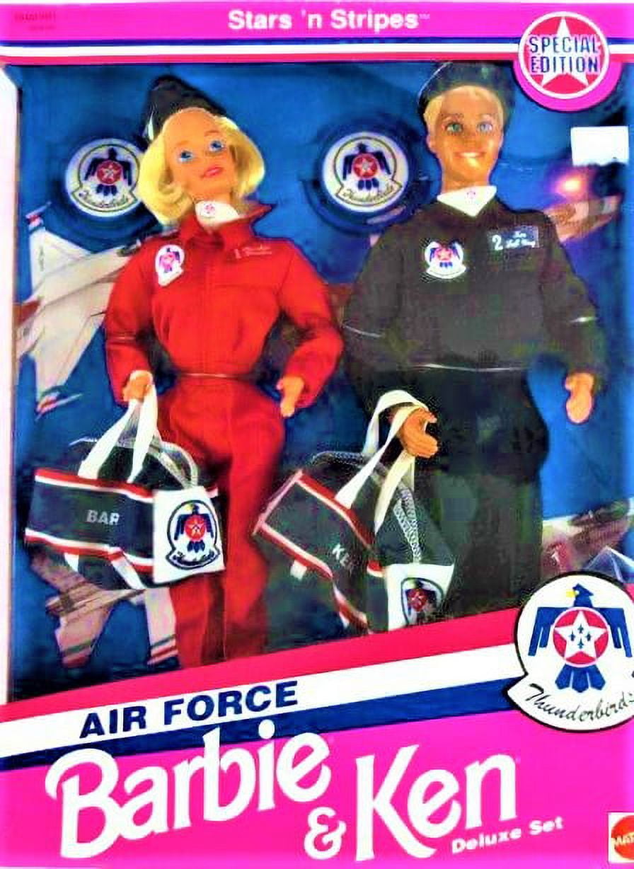 Barbie and Ken doll Air Force Stars n Stripes Deluxe Set