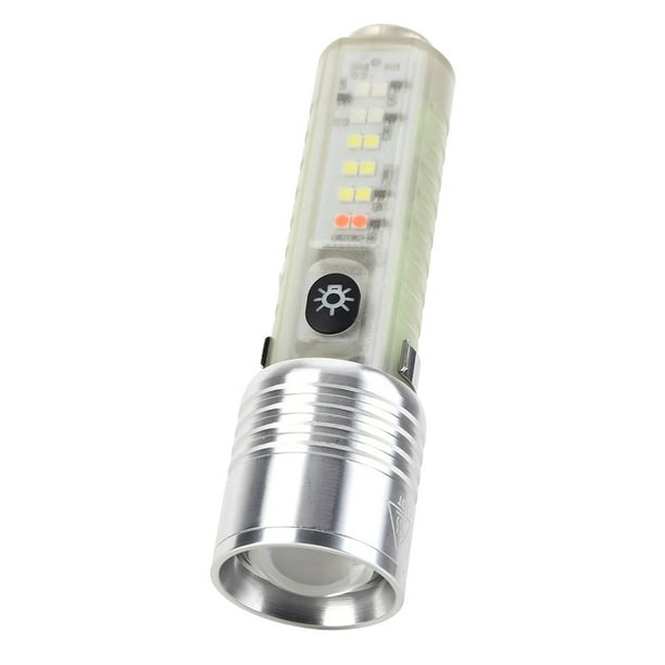 Hook Torch 3LED Torch 500LM Luz de bolsillo para acampar (Zoom fluorescente grande)
