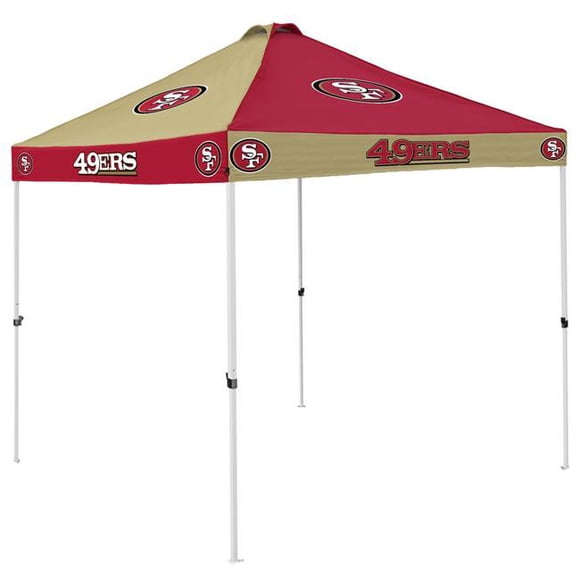 Logo Brands 627-42C 49ers San Francisco Checkerboard Canopy
