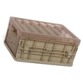 thumbnail image 1 of Advancent Contenedor de almacenamiento Caja plegable Mano de obra fina Conveniencia Suministros para el hogar Contenedor de cosas translúcido Almacenamiento y organización del hogar, 1 of 6