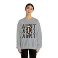 thumbnail image 3 of Football Aunt Sweatshirt, Gifts, Crewneck, 3 of 7