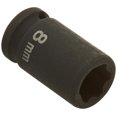 thumbnail image 1 of Conector Neumático Gris (908Ms) Con Accionamiento De Superficie De 1/4" X 8 Mm Estándar, 1 of 2