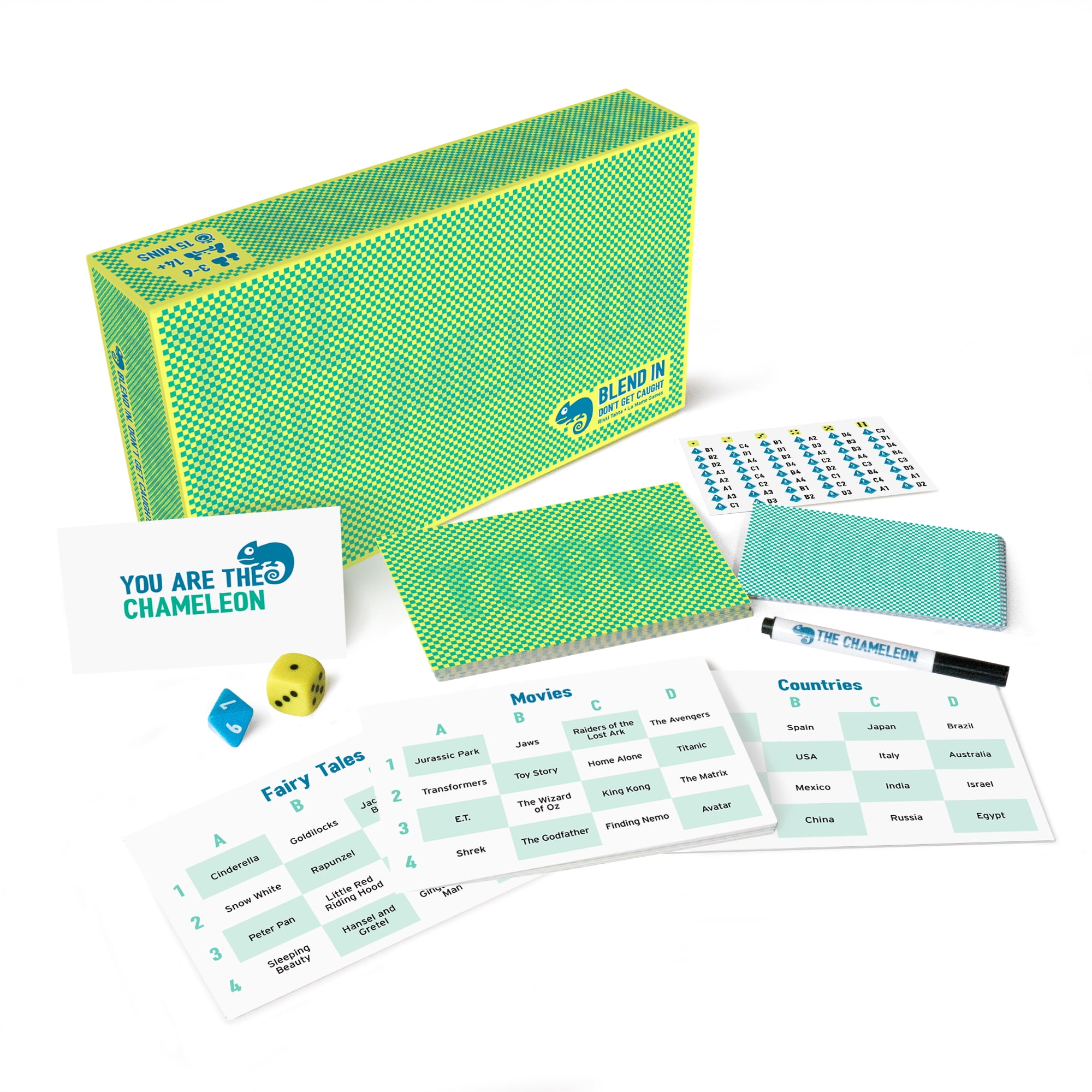 Big Potato Games - The Chameleon, Award-Winning Board Game for Families & Friends, Ages 12+