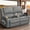 Light Gray, variant on Loberfve Power Reclining Loveseat with Storage USB, Wall Hugger Recliner for Home Theater & RV, Removable Armrest, 2-Tier Cushion, White