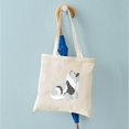 thumbnail image 4 of CafePress - Keeshond Leash Tote Bag - Unisex Canvas Tote Bag, Beige, 1-Piece, 4 of 6