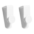thumbnail image 2 of 2 Piezas Ganchos para Puertas Ganchos para Abrigos Ganchos Decorativos Ganchos para Colgar Colgador para Puerta Gabinete Gancho para Puerta Gancho par, 2 of 9