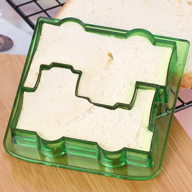 Cortador de sándwich para niños, molde de pan, cortador de sándwich, forma linda, perfecto para accesorios de cajas de almuerzo Bento