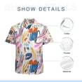 thumbnail image 7 of High Quality Hawaiian Shirts for Men Short Sleeve Aloha Beach Shirt Floral Summer Casual Button Down Shirts Blouses 37EHY9, 7 of 7