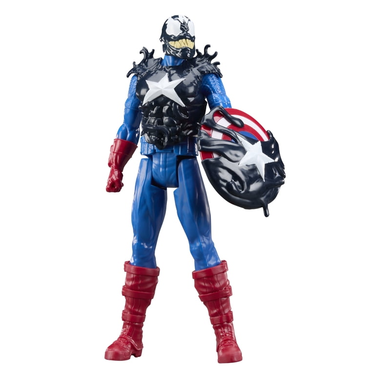 Marvel Avengers Venomized Captain America & Hulk Figures photo 5