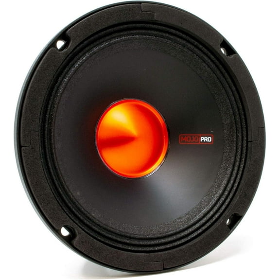 Memphis MOJO MJP6 Pro Neo 6.5inch H20 Resist Mid (Single)-250 Peak Power-Black