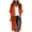 Orange, variant on Women's Kimono Swimsuit Coverups Summer Beach Casual Loose Cardigans for Swimwear White XXXL(XXXL)
