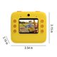 thumbnail image 3 of Cámara y entorno, cámara de impresión instantánea para niños, cámara digital de 12 MP para niños de 3 a 12 años, cámara de video de 1080p con impresión a tinta, tarjeta de 32 GB, papel de impresión de, 3 of 7