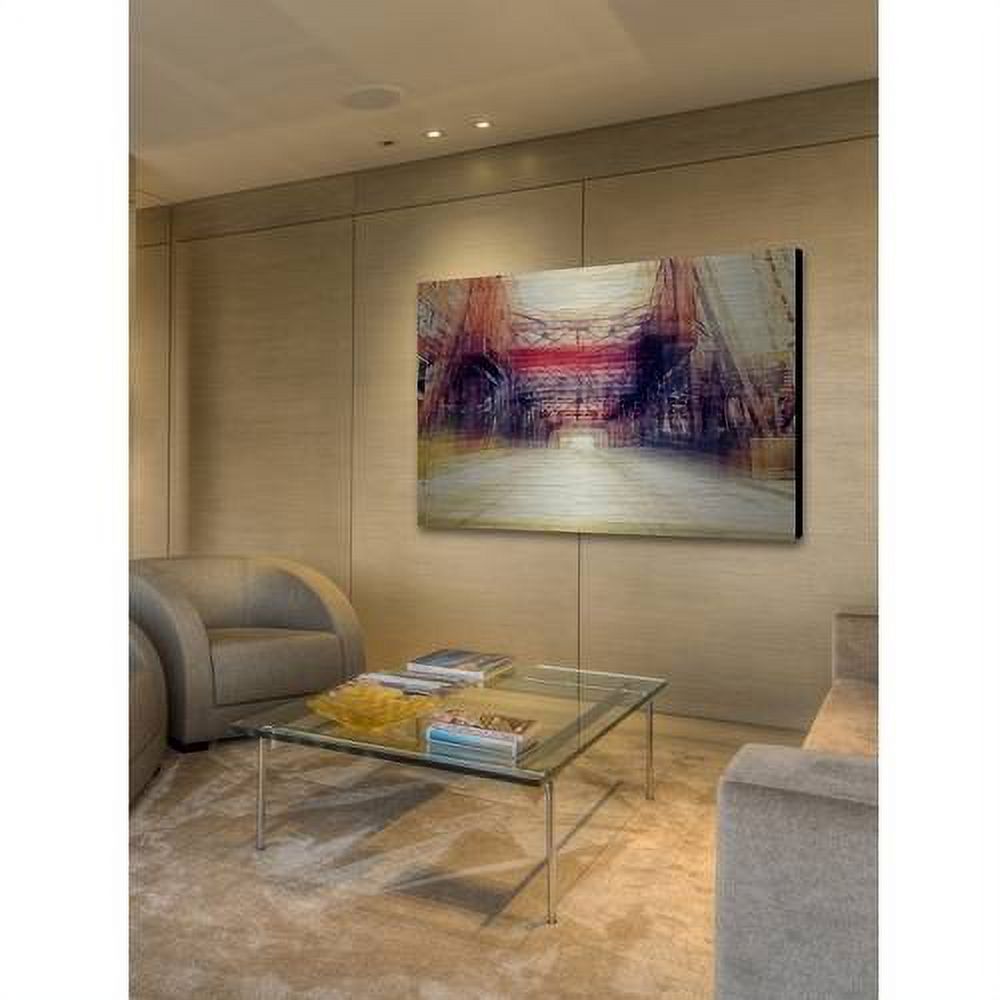 "The Passage" Painting Print on Brushed Aluminum