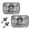 3041, variant on Rectangular Conversion Headlights Assembly with H4 12V 60/55W Bulbs 4.25" x 6.75" Lamps 1 Pair Universal Driver Passenger Side Replacement