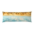 thumbnail image 2 of Body Pillow Cover Sunflower Field Bliss Body Pillow Cases With Zipper Soft Breathable Smooth Skin Friendly Long Pillow Case 20 X 5 Inches 1 Pcs, 2 of 3