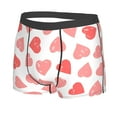 thumbnail image 2 of Disketp Pink Hearts1 Men'S Boxer Briefs,Soft And Breathable Cotton Underwear With Comfortflex Waistband, 2 of 8