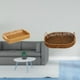 thumbnail image 2 of Juego De Cesta De Frutas Tejida Y Plato De Pan Para Escritorio Y Organizador De Cocina. Frutero Ovalado Y Bandeja De Ratán Para Decoración Del Hogar Y Servicio De Refrigerios En Hoteles., 2 of 8