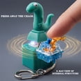 thumbnail image 5 of LED Glowing Fidget Clicker Toy, Mechanical Switch Stress Relief Keychain for Kids & Adults, Cute Animal Duck/Frog/Lizard Decompression Toy, Type-C Rechargeable, Pocket-Sized Gift, 5 of 8
