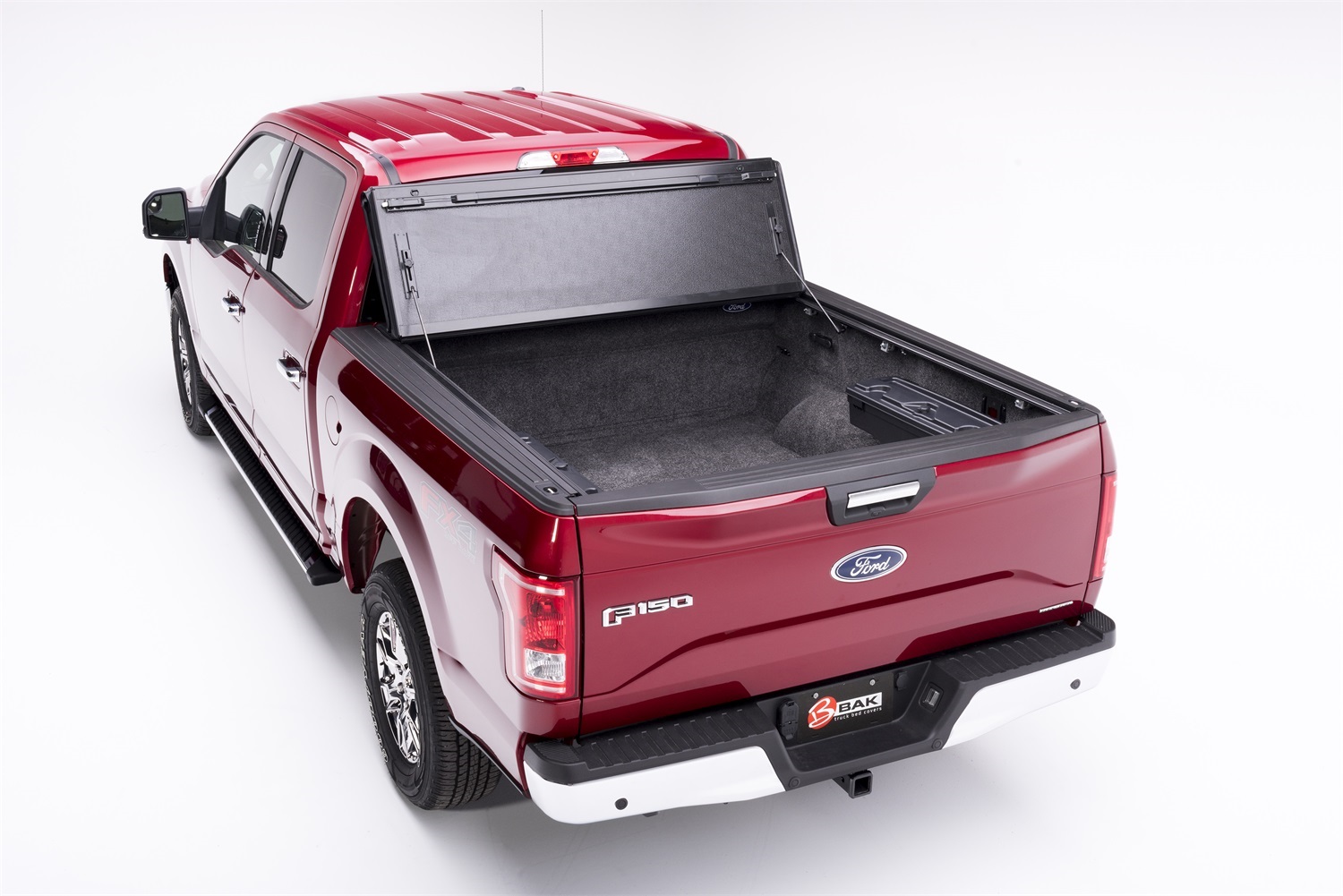 2015 2017 Ford F 150 Hard Folding Tonneau Cover 8 Bed Bakflip F1 772328 Walmart Com Walmart Com