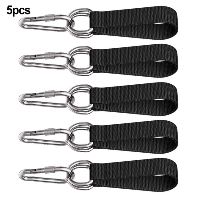 5pcs Tree Swing Straps Heavy Duty Hook Ring Hanging Belt Gym Extension Belt 30cm*25mm