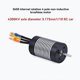 thumbnail image 5 of Motor Sin Escobillas No Inductivo de 4 con Rotación Interna 3650 Diámetro del Eje 3,175 mm 1/10 1/12 RC Automotriz 3650 5900 KV, 5 of 5