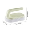 thumbnail image 3 of Latrodar Bathroom Cleaning With Ceramic Tiles Glass Brush Sink Secure onge Brush Thickened Green 5.2x3 Inch Home Tools, 3 of 5