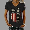 thumbnail image 2 of America 250 Shirt Women 250th Anniversary Patriotic T-Shirt Vintage 1776 Independence Day Tee, 2 of 6