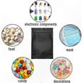 thumbnail image 4 of 100 Pack Resealable Mylar Bags for Odor-Free Storage, 4 of 5