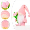 thumbnail image 4 of Sywqhk Tulip Rudolph Doll Toys Adornos de estatuilla de ventana de Navidad rellenos (rosa) Sywqhk Para estrenar, 4 of 6