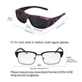 thumbnail image 3 of Gafas de Sol Polarizadas IGnaef UV400 para Usar Sobre Anteojos Unisex, 3 of 5
