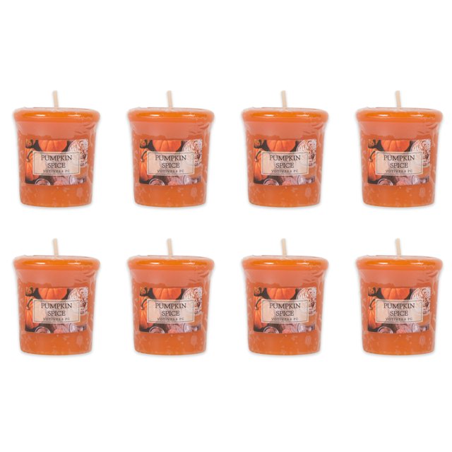 Votivas DII Pumpkin Spice juego de 8