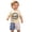 00&Beige1681, variant on Tiijoy Boys 2 Piece Outfits Summer Baseball Print Short Sleeve Tee Shorts Set, Sizes 6M-3T