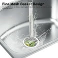 thumbnail image 6 of Luxtrada 2/1 Pack - Kitchen Sink Strainer and Stopper Combo Basket Replacement for Standard 3-1/2 inch Drain, 6 of 9