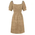 thumbnail image 6 of Burlap fiber Texture Background Pattern Sleeveless Dress Woman clothes, 6 of 7