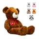thumbnail image 1 of Oso De Peluche Teddy Grande Abrazable Corazón 1 Metro, 1 of 3