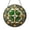 Acrylic 3.5 Inch, variant on Clover Vine Pattern Stained Glass Style Suncatcher Window Hanging Decor, Green Shamrock Leaf Sun Catcher Ornament, Botanical Window Art Decoration, Nature Inspired Decorative Window Hanging Gift