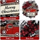 thumbnail image 4 of Elegant Christmas Wreath For Front Door, High-Quality Plastic Cloth Decoration, Versatile Indoor Outdoor Use, Durable Reusable Adornment With, 4 of 5