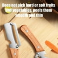 thumbnail image 5 of Multi-Functional Vegetable Peeler for Kitchen, Ultra Sharp Stainless Steel Blades, Ultra Sharp Stainless Steel Veggie, Fruit, Carrot, Orange & Potato Peeler with Ergonomic Handle (1PC), 5 of 8
