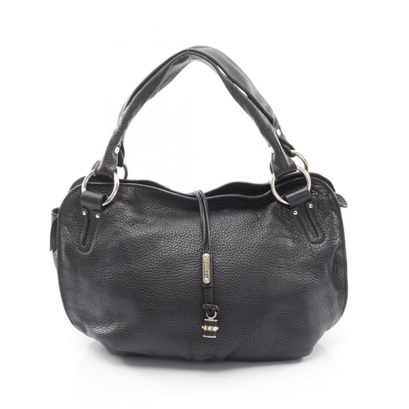 Pre-Owned Celine Bittersweet Handbag, Leather, Women's, Black, 160663