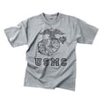 thumbnail image 2 of Rothco Vintage USMC Eagle, Globe & Anchor T-Shirt,Medium, 2 of 2