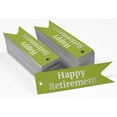 thumbnail image 2 of Inkdotpot Pack Of 100 Real Silver Foil Paper Tags Happy Retirement Favor Hang Tags, 2 of 6